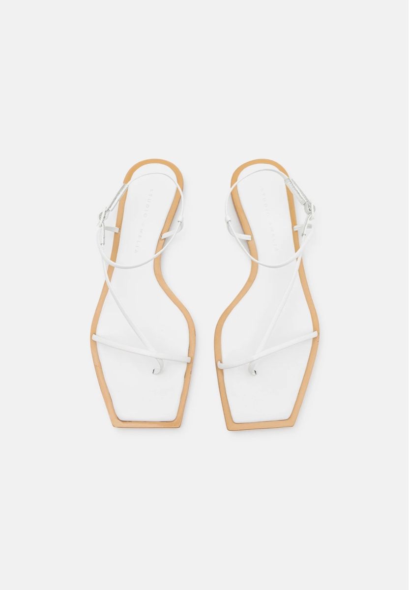 Scarpe da donna: STUDIO AMELIA FILAMENT SQUARED FLAT - Orginalpreis 370.- – Nuovo e nell'imballaggio originale da Zürich venduto da luxuryoutlet1 3
