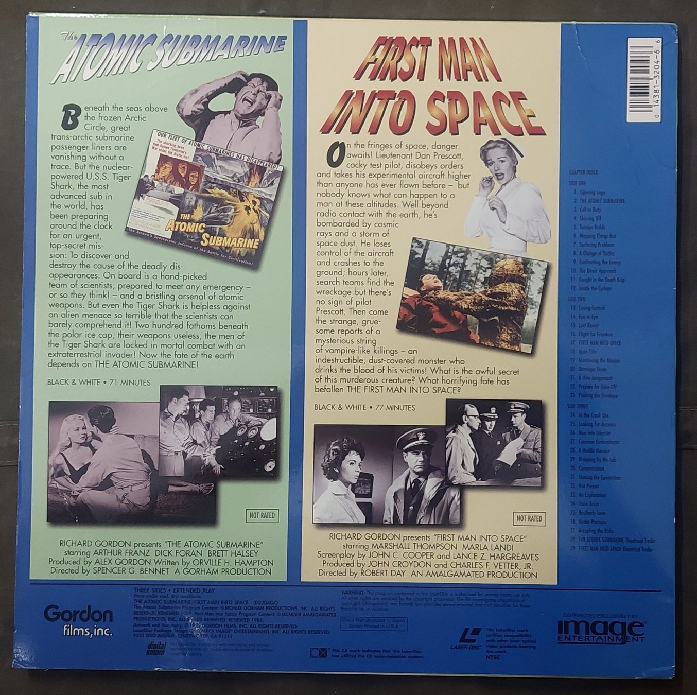 Alle DVDs: Laserdisc NTSC Sci-Fi, Lot de 3 discs – Gebraucht aus Chapelle-s-Moudon von gerryp 6
