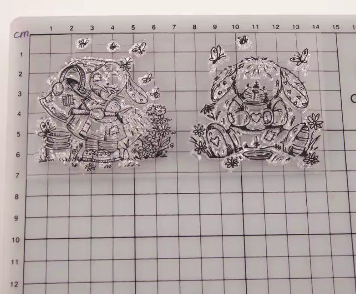 Timbri: Neues Set  Motivstempel Hasen – Nuovo e nell'imballaggio originale da Effretikon venduto da wenuss