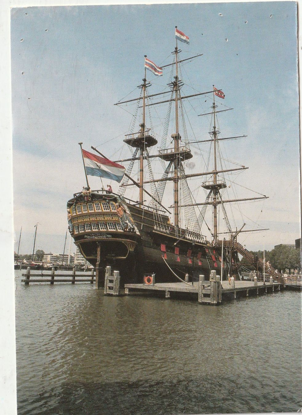 Cartes postales: Schif Amsterdam – D'occasion à Lumbrein par made02