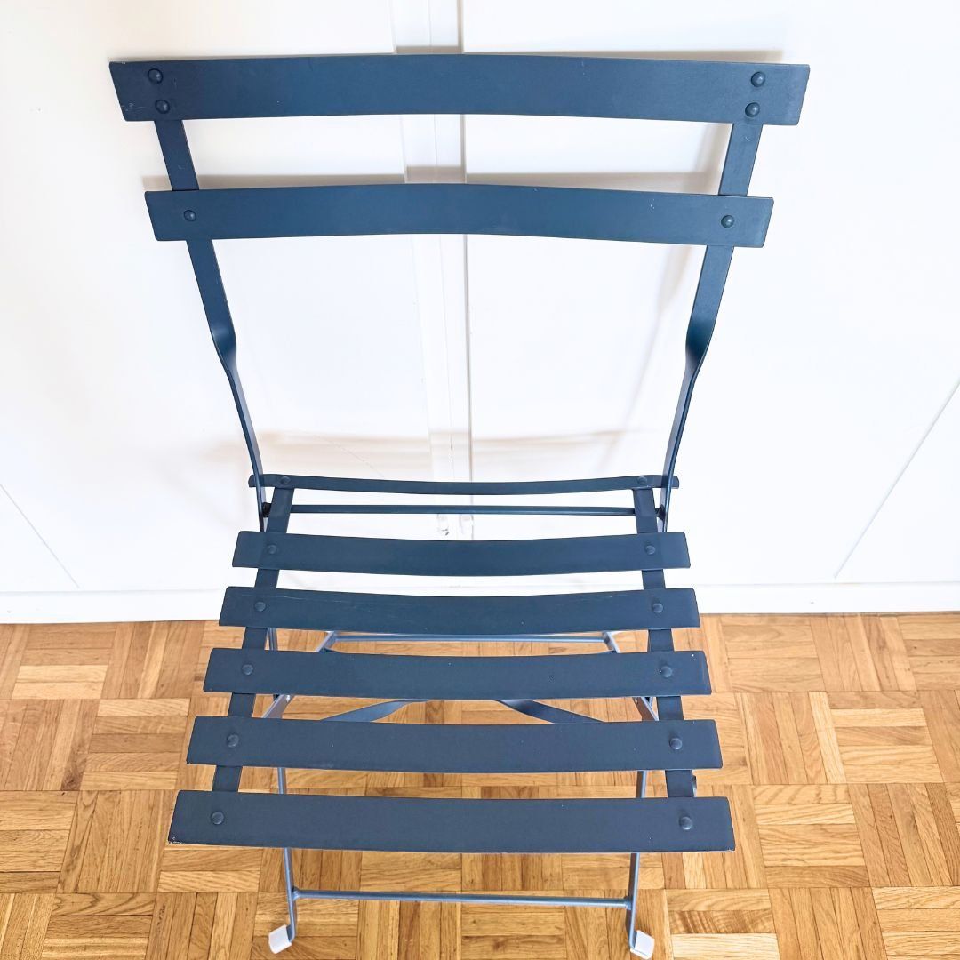 Stühle: Chaises pliables bleues & vertes x2 – Gebraucht aus Vevey von secondlifevevey 2