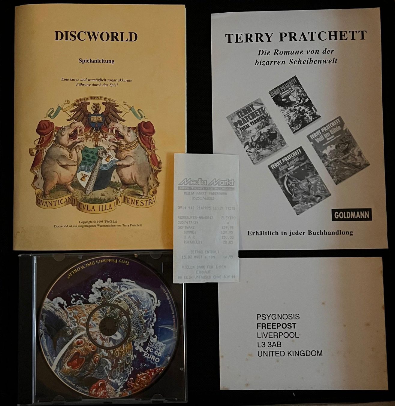 Spiele: PC Big Box Spiel Discworld – Gebraucht aus Schachen LU von retrogamer 2
