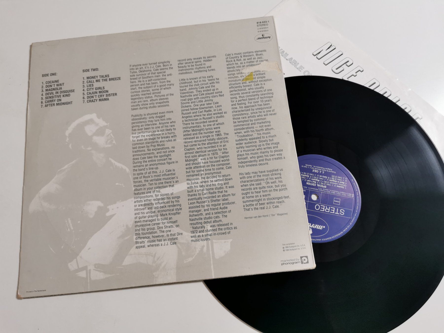 Dischi in vinile: J.J. CALE - SPECIAL EDITION – Usato da Grafenried venduto da House-of-Oldies 1