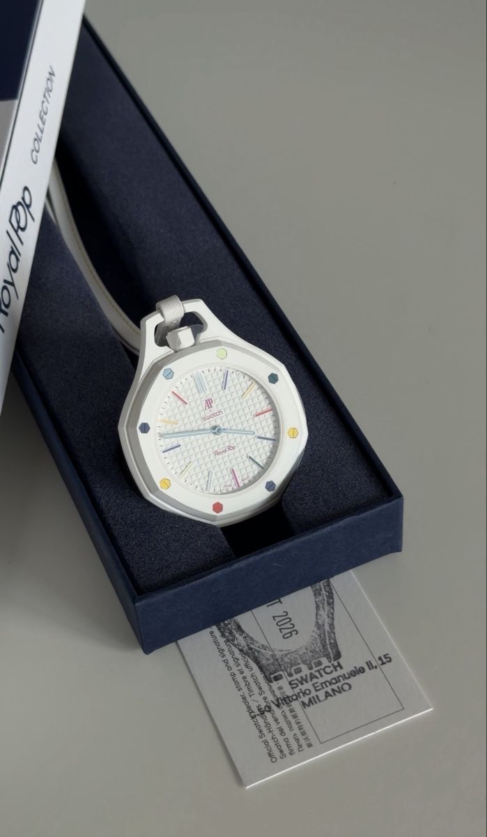 Swatch Orologi: Audemars Piguet x Swatch watch – Nuovo e nell'imballaggio originale da Paradiso venduto da viorea 4