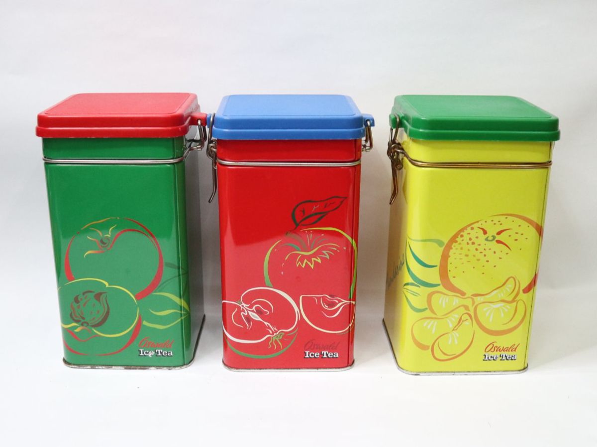 Behälter & Ähnliches: 3x Vintage Oswald Vorratsdosen – Gebraucht aus Eschenbach SG von Astalavista 2