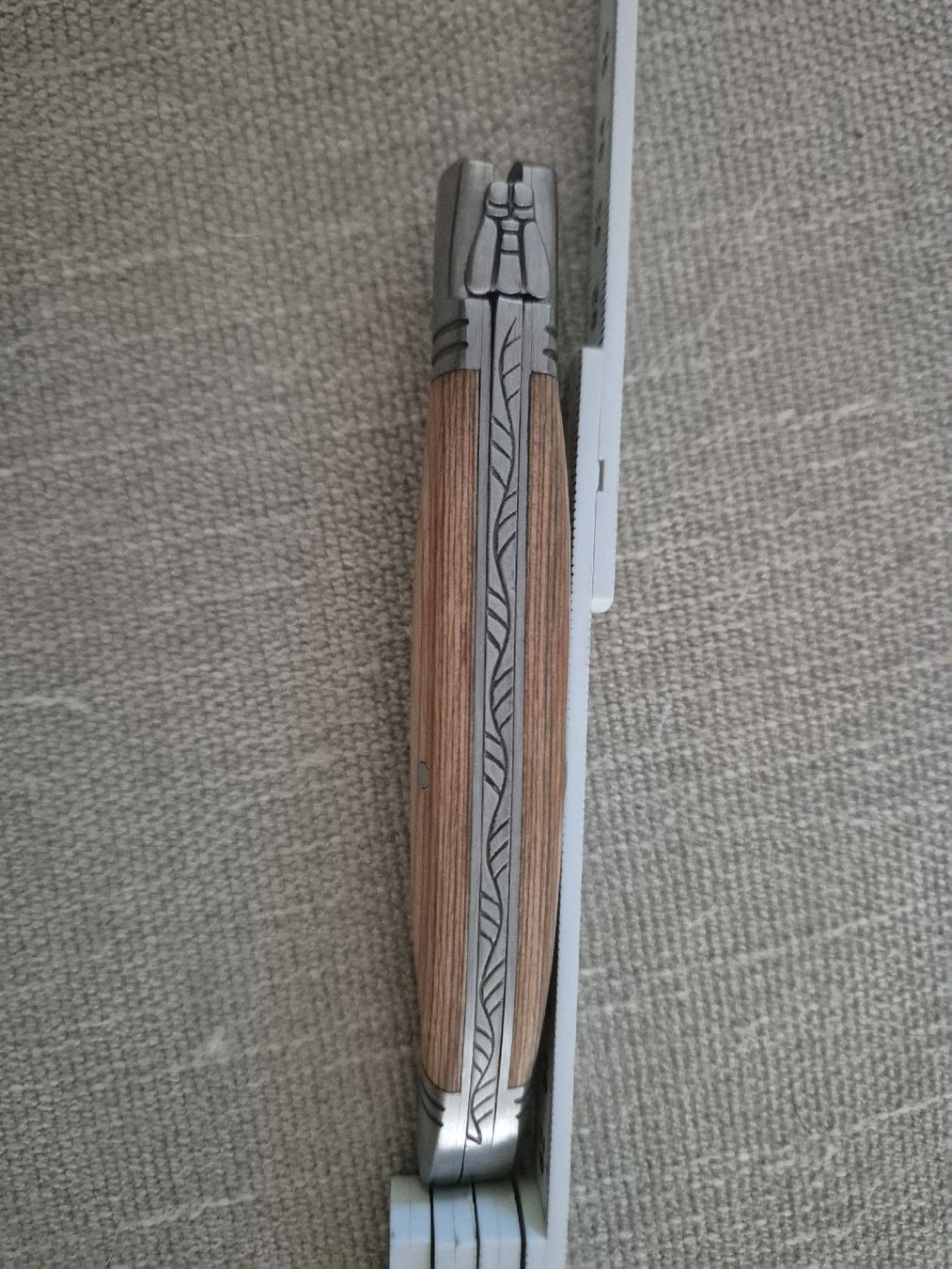 Laguiole Taschenmesser: Laguiole Taschenmesser Holzgriff  – Neu (gemäss Beschreibung) aus Binningen von rom_9ls7 3