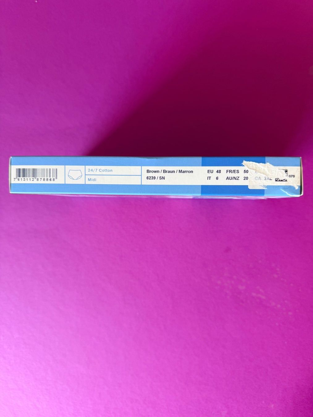 Sloggi Altra biancheria intima: SLOGGI Cotton, Slip Midi, Grösse 48, Farbe Braun – Nuovo e nell'imballaggio originale da Rudolfstetten venduto da gst_g7xl 1