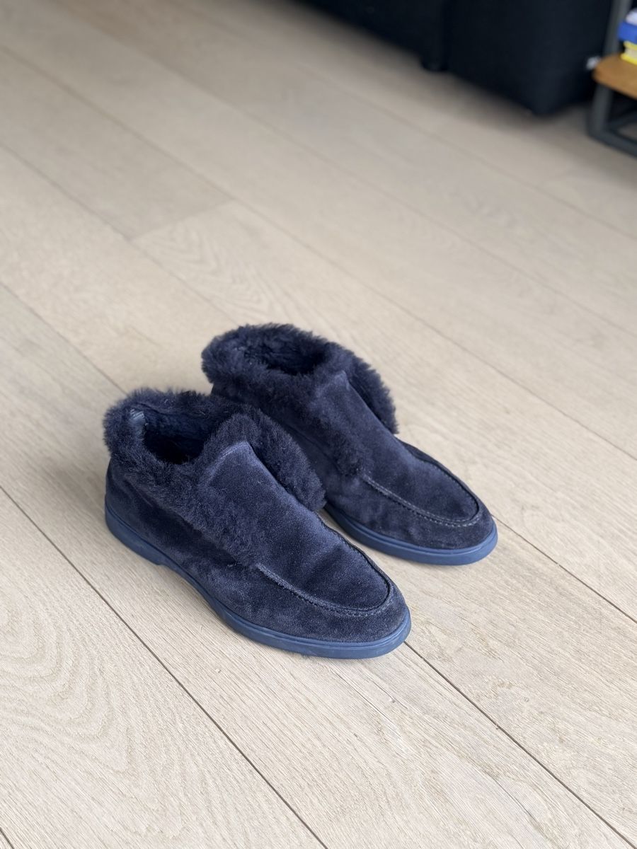 Santoni Scarpe da donna: Santoni, desert boots, navy, Gr. 39.5 – Usato da Basel venduto da Seimenboh