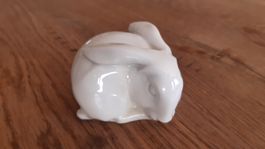Seltener Sandoz Hase, Porzellan Suisse Langenthal Art
