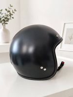 Casco jet AGV moto nero opaco  style cruiser scooter
