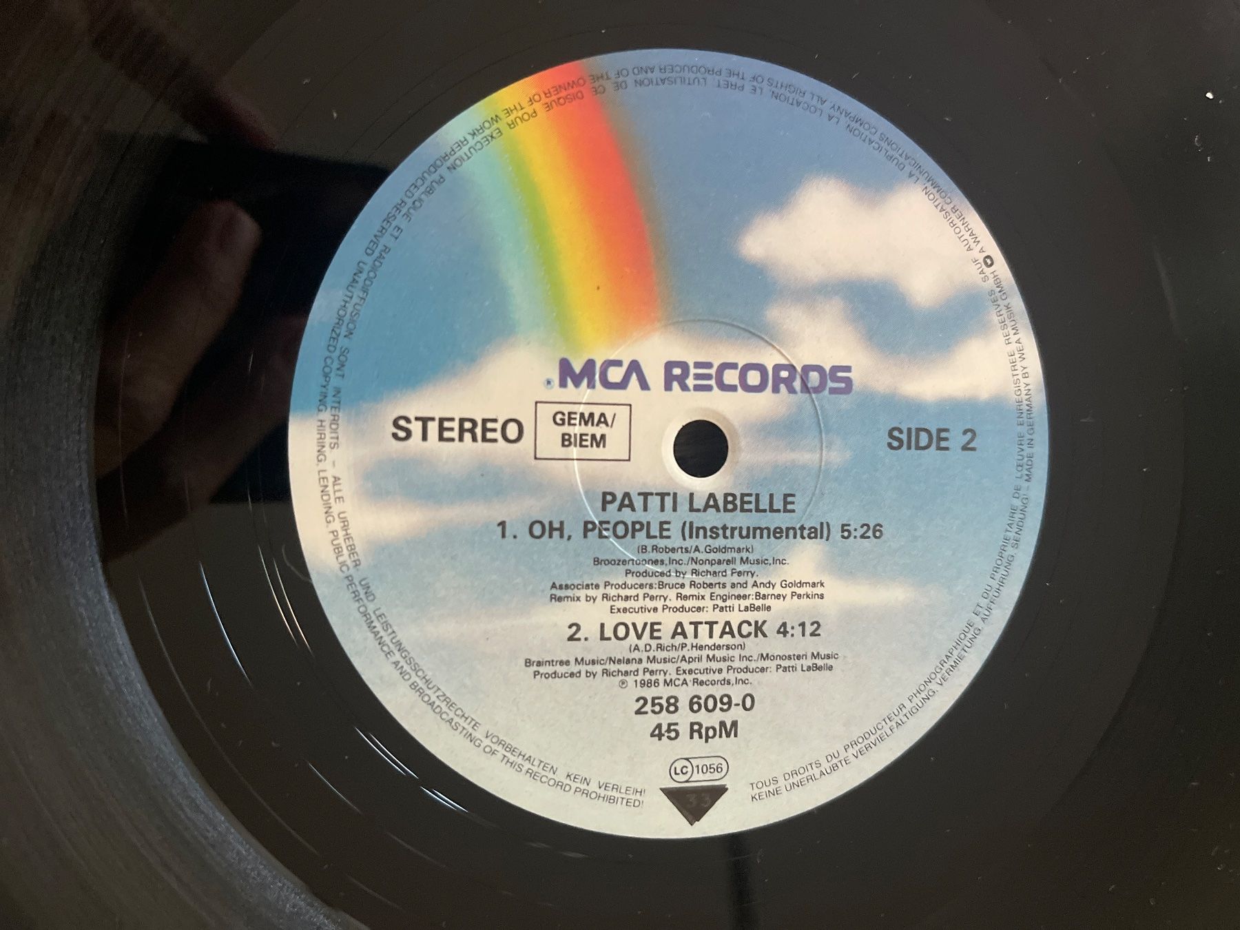 Dischi in vinile: A667/Patti LaBelle Oh, People – Usato da Frutigen venduto da Philippe_jsp 2