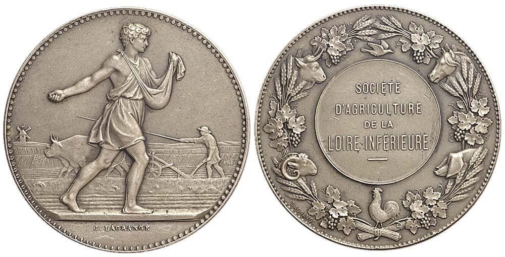 Medaglie: Frankreich, Medaille nach 1880 – Usato da Chiasso venduto da Novamarketing