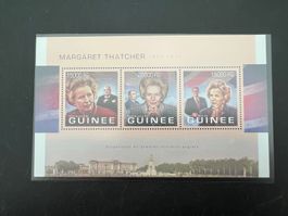Margaret Thatcher Guinee  2013  Block ** (A882)