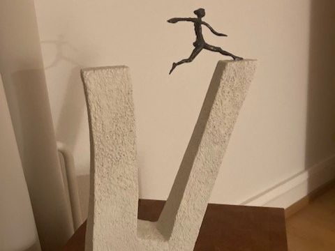 Sculture & Statue: Statue Springer unikat auf Sockel – Usato da Wetzikon ZH venduto da Nnora 1