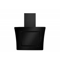 901 - Dunstabzugshaube Kopffreihaube - Glas Schwarz 60cm