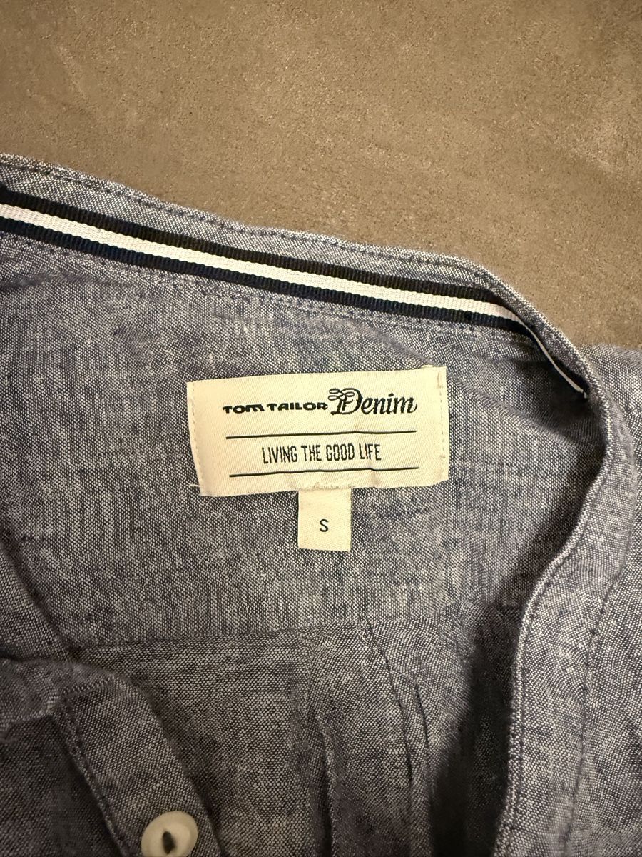 Tom Tailor Chemises: TOM TAILOR Denim Hemd Grösse S grau – Neuf avec emballage d'origine à St. Gallen par Udo20 3