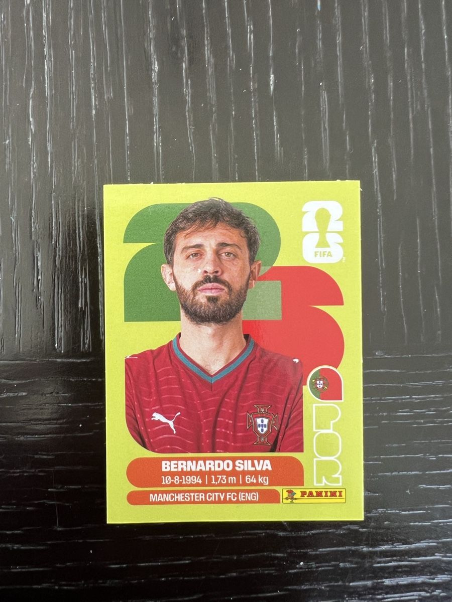 Panini Carte collezionabili: Panini WC 2026 - Bernardo Silva – Nuovo e nell'imballaggio originale da Sainte-Croix venduto da Caramel31