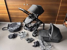 Kinderwagen UPPAbaby Vista V3 Komplettset Geschwisterwagen