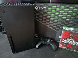 Xbox Series X 1 To + boîte + manette + Call of Duty MWIII