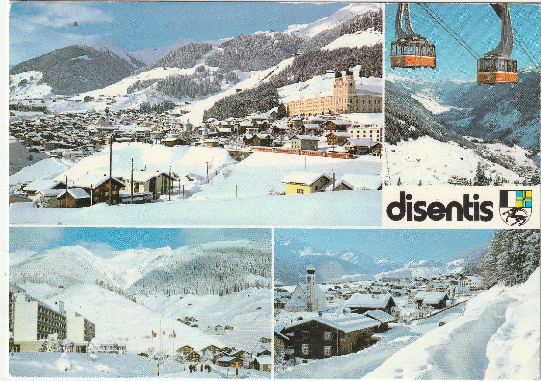 Cartoline postali: Disentis MBK – Usato da Lumbrein venduto da made02