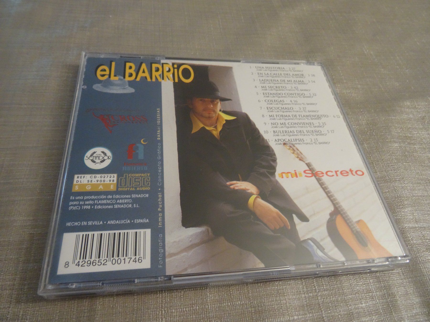 CD: El Barrio - mi secreto - CD – Usato da Olten venduto da Disc-Ausverkauf 1