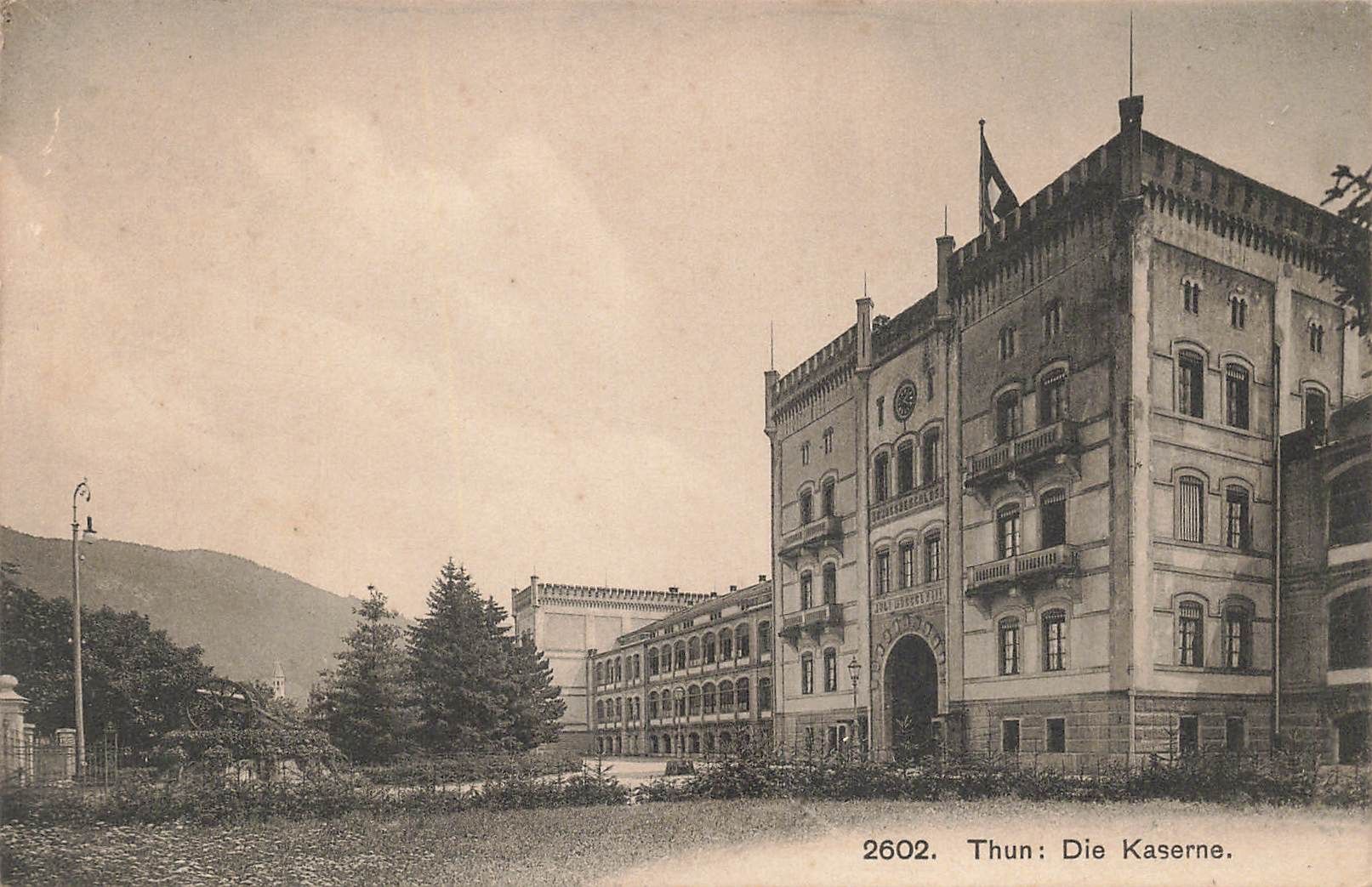 Cartoline postali: Thun BE Kaserne – Usato da Biasca venduto da Blenio71