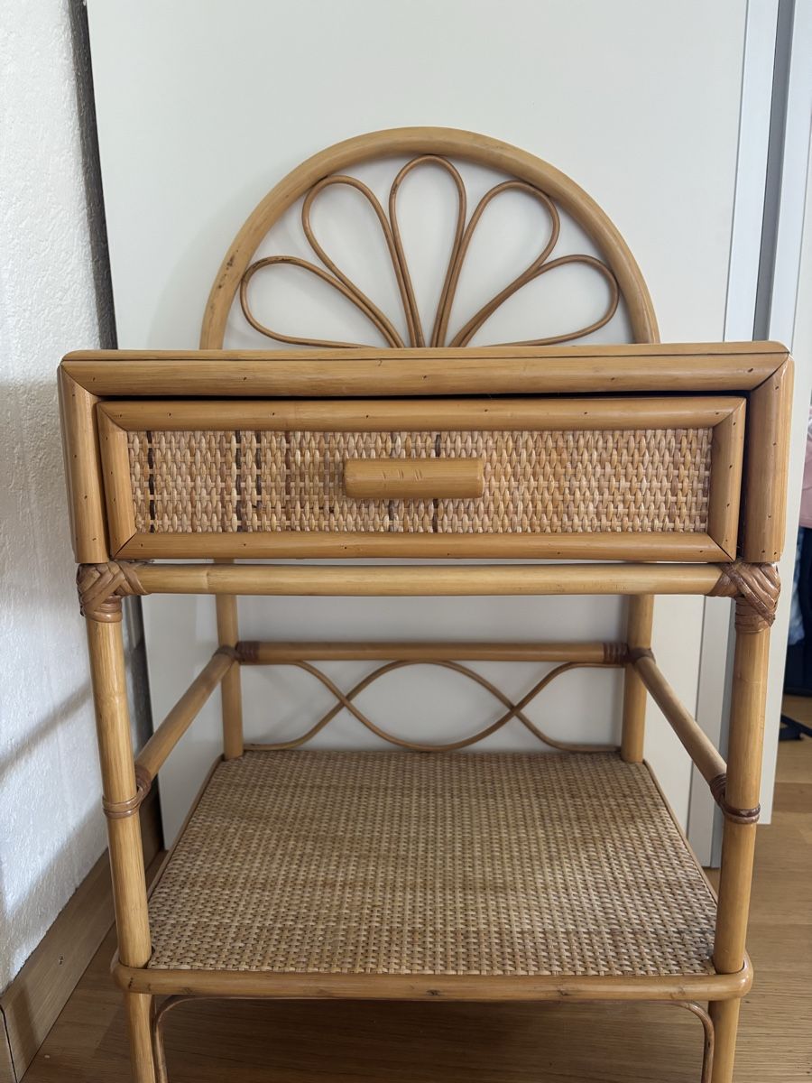 Scaffali: Regal aus Rattan mit einer Schublade – Usato da Greifensee venduto da Chri_Si