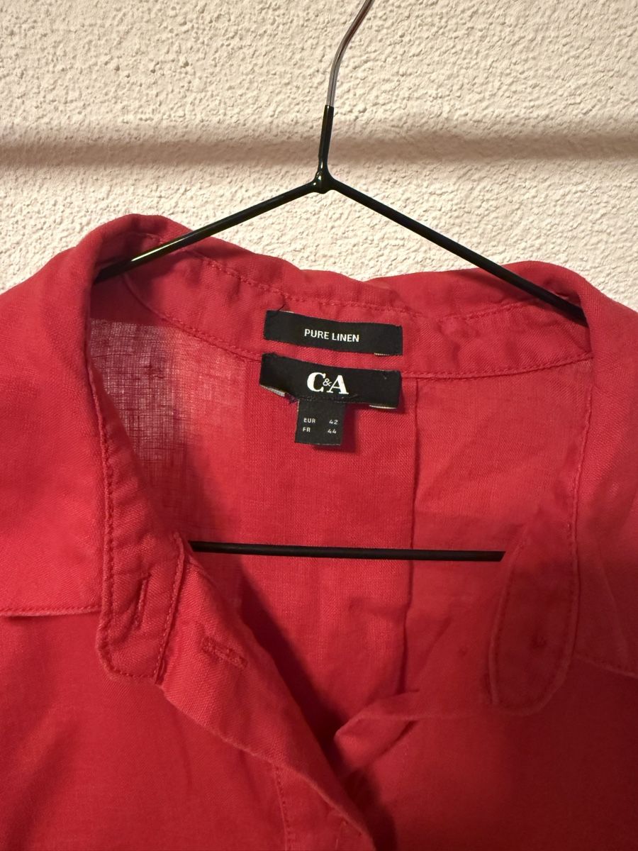 C&A Blusen: C&A Bluse rot Gr. 42 – Gebraucht aus Kloten von ble_78dj 3
