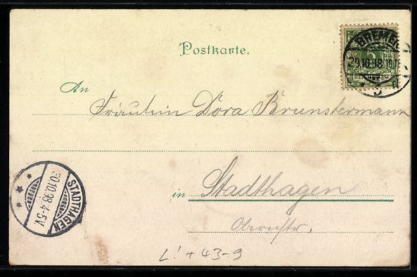 Cartoline postali: Hannover, Volksfest mit Leierkastenmann  – Usato da Berlin venduto da bartko-reher 1