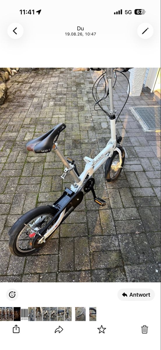 Velos: Klappbares E-Fahrrad – Gebraucht aus Eich von and_9zfj 5