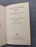 Cobbett's Country Book, englisch, 1976