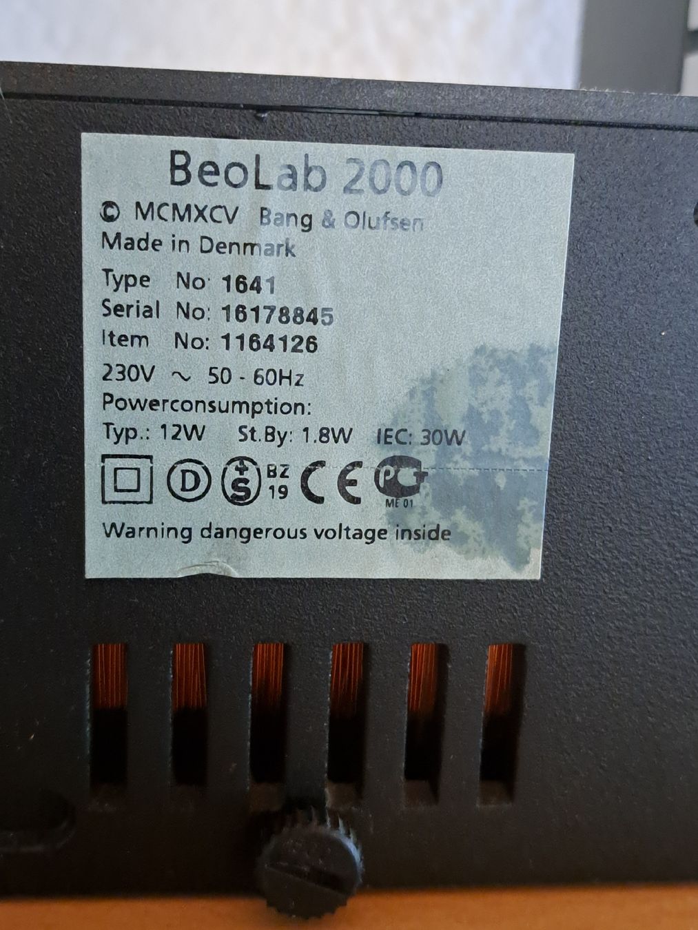Bang & Olufsen Amplificatori: Bang & Olufsen – Usato da Seengen venduto da Allshop1 3