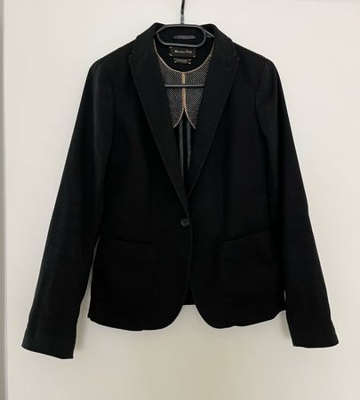 Blazer von Massimo Dutti, Gr. 36, Farbe schwarz
