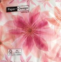 Serviette pressed flowers (1255) 2Stk.