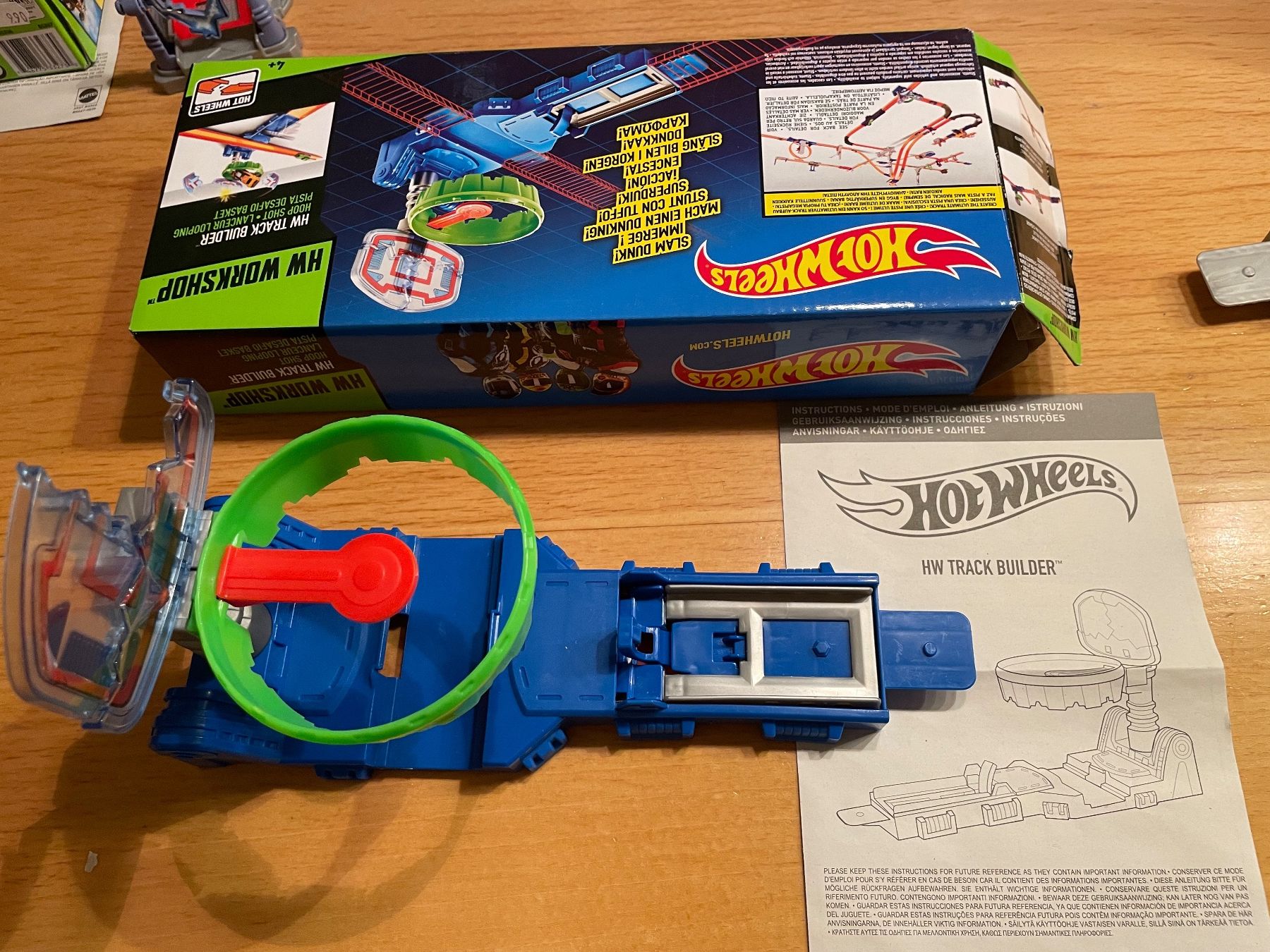 Hot Wheels Giocattoli: HotWheels Workshop Track Builders (3 Stück) – Usato da Seengen venduto da swossi 2