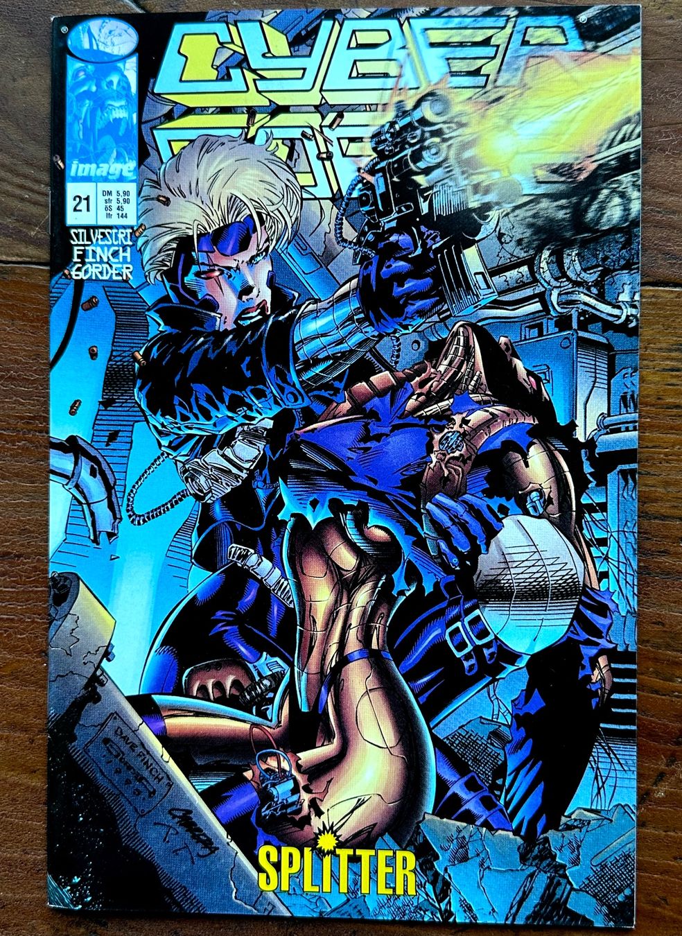 Fumetti: Cyber Force Nr. 21 Image Splitter, viele alte Comics ab 1.- – Usato da Seltisberg venduto da quadartswiss