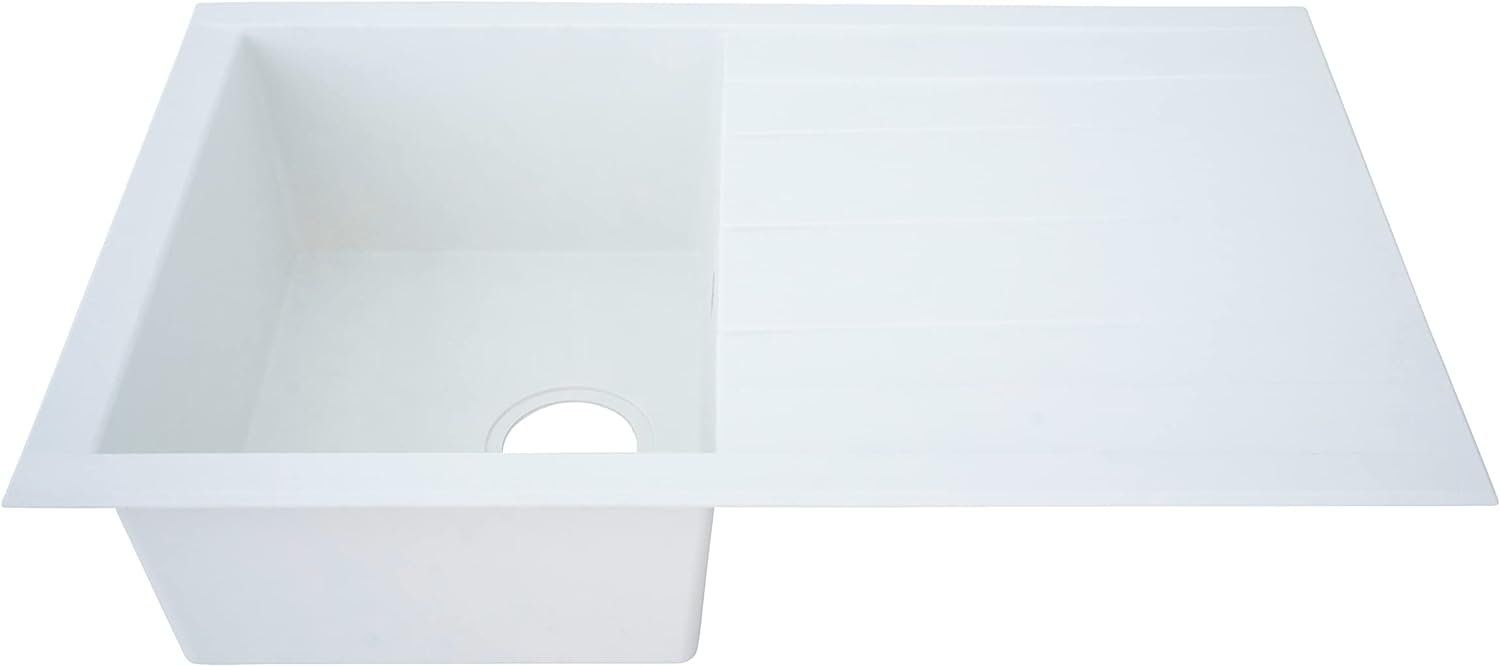 Spülbecken & Waschbecken: Respekta Houston weiß 80x50cm – Neu und originalverpackt aus Bottighofen von zaap 6