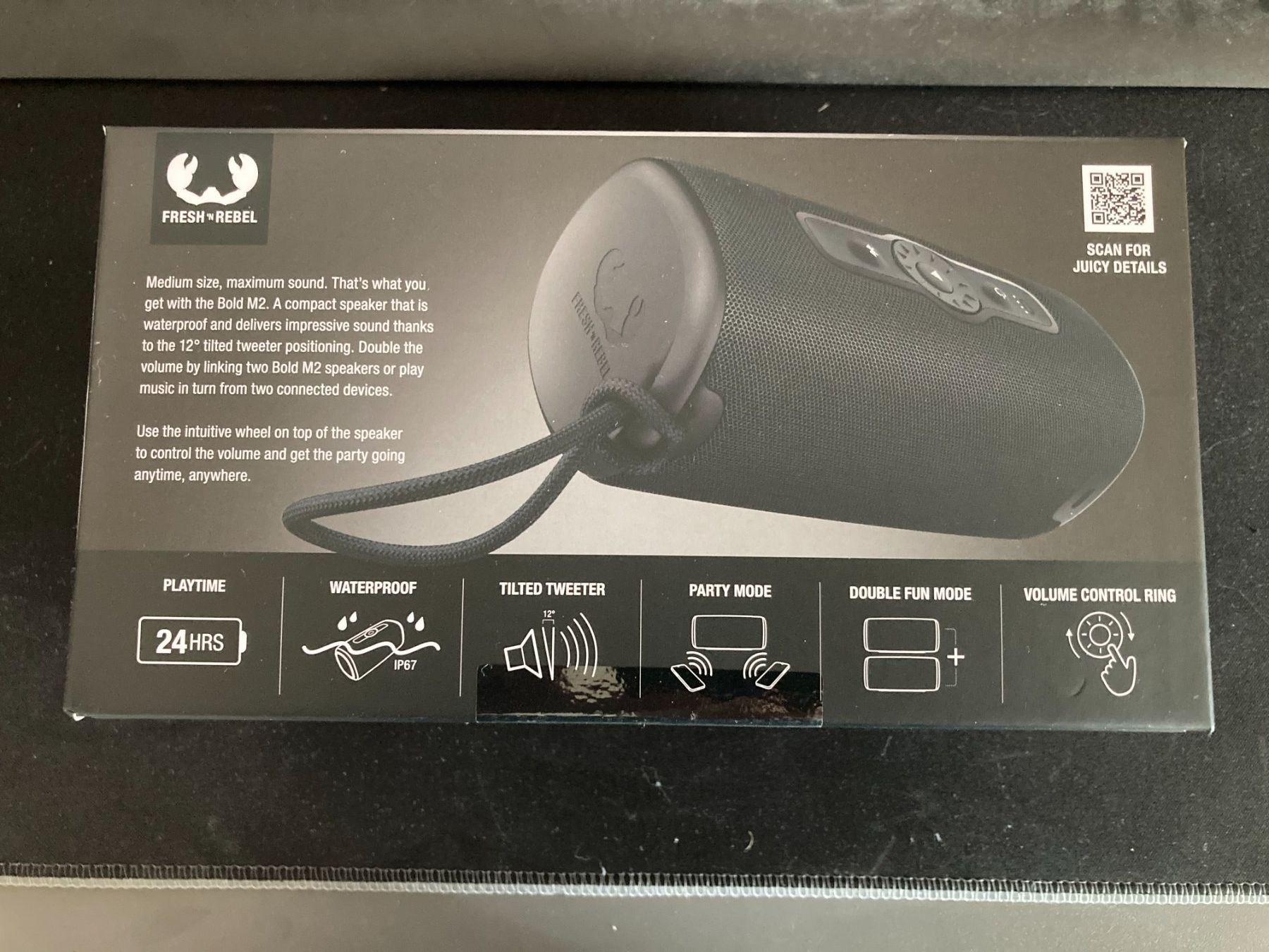 Casse acustiche: Bluetooth-Lautsprecher Bold M2 Fresh'N Rebel – Nuovo e nell'imballaggio originale da Wohlen AG venduto da zooliga 2