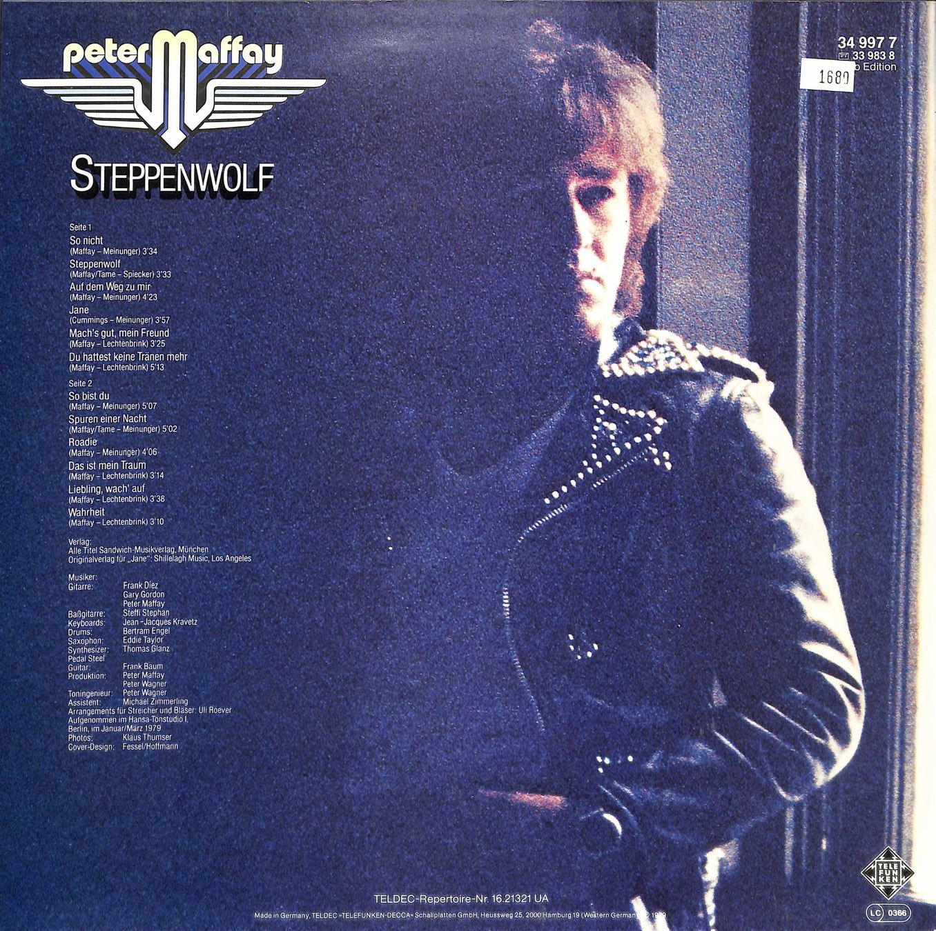 Schallplatten: LP: Peter Maffay - Steppenwolf – Gebraucht aus Trimmis von Dres2 1