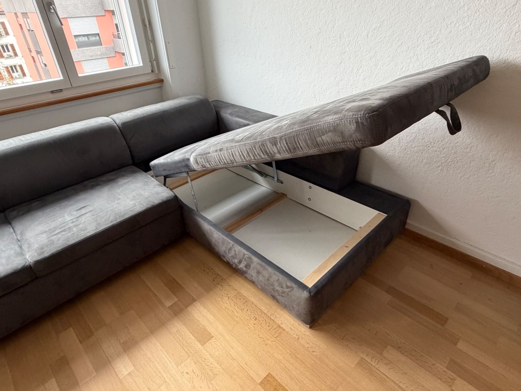Pfister Divani: Möbelpfister Ecksofa mit Schlafoption – Usato da Bern venduto da pat_nnj2 3