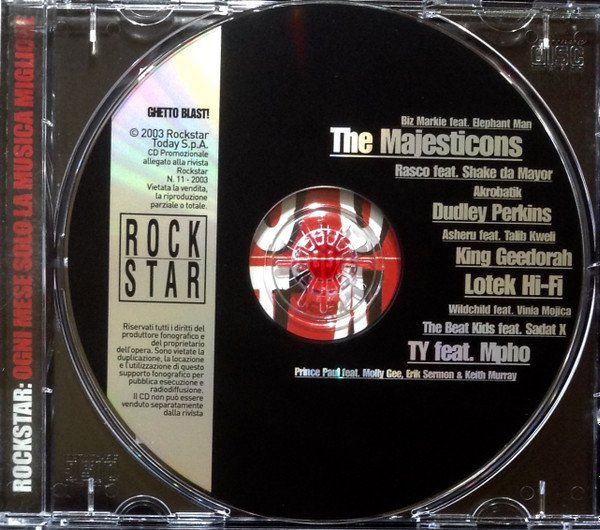 CD: Rockstar Compilation Vol. 20 - Ghetto Blast!  12 Tracks – Usato da Basel venduto da Luge 1