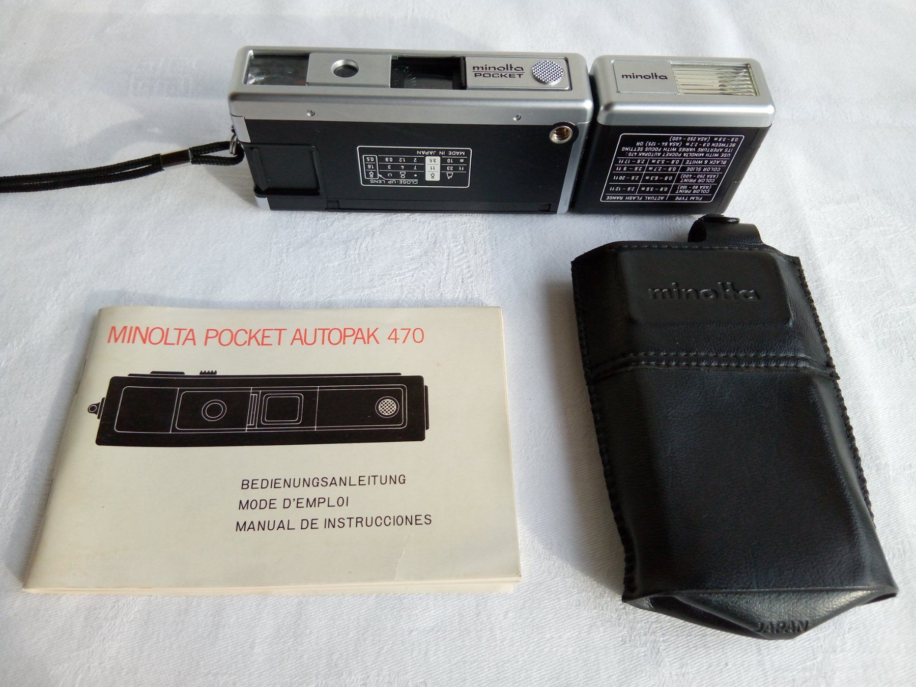 Minolta Fotocamera: Minolta Pocket Autopak 470 – Usato da Pratteln venduto da Zund-88-Funken 3