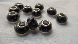 Grosslochperlen Katzenpfoten violet Bastel Deko Geschenk