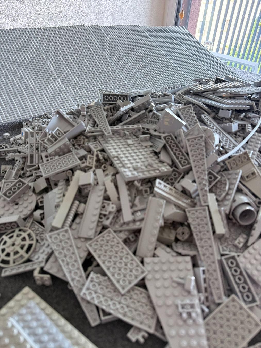 Lego Giocattoli: Lego Steine hellgrau ca. 6.5 kg – Usato da Oftringen venduto da rohrstutz 2