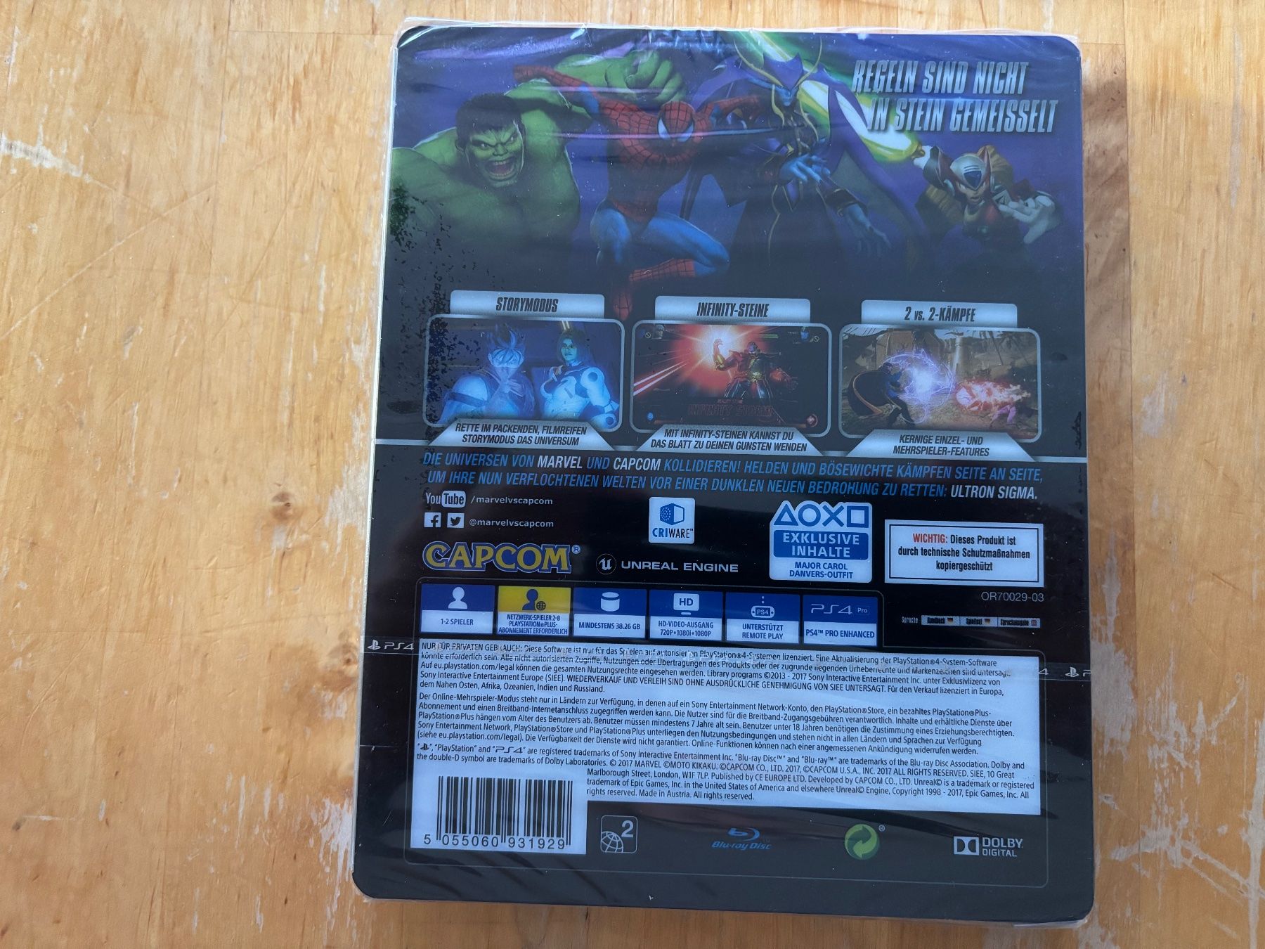 Giochi: Marvel vs Capcom Infinite (NEU) – Nuovo e nell'imballaggio originale da Frenkendorf venduto da gelbeZinnie 1