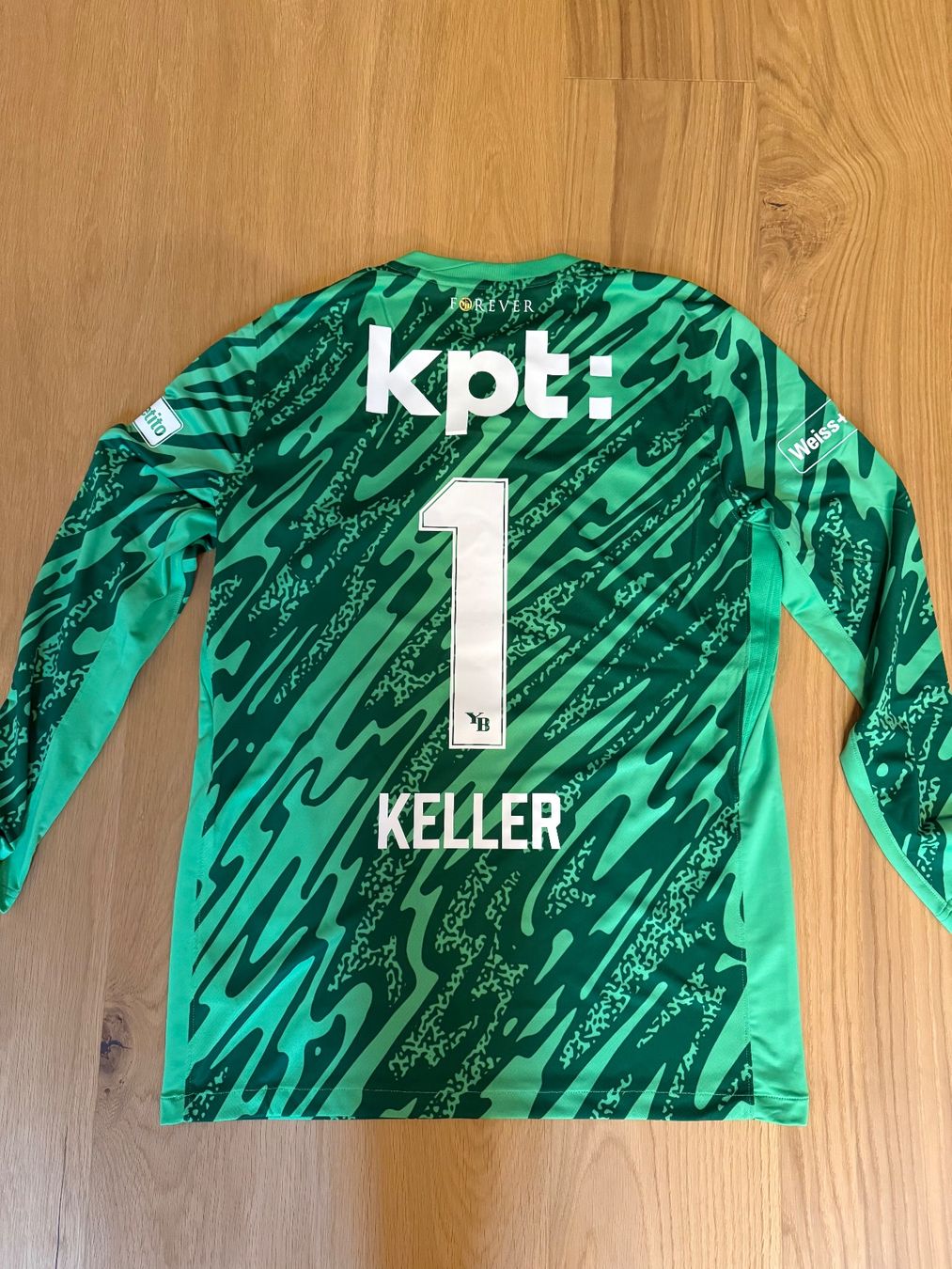 Young Boys Canottiere & Pantaloni: Best Player Trikot Marvin Keller BSC YB – Usato da Hindelbank venduto da m-see 1