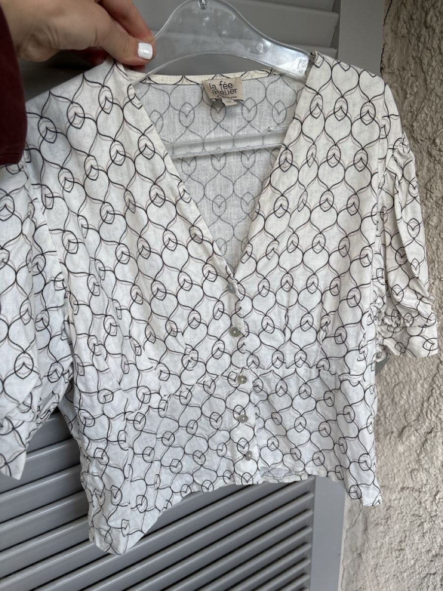 Camicette: La fée Atelier Bluse Linen – Usato da Bern venduto da LoveVintageY2K
