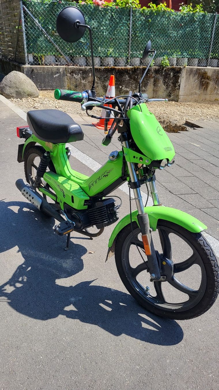 Tomos Ciclomotori: Töfffli Tomos Sprint light green – Usato da Kölliken venduto da Jonalu