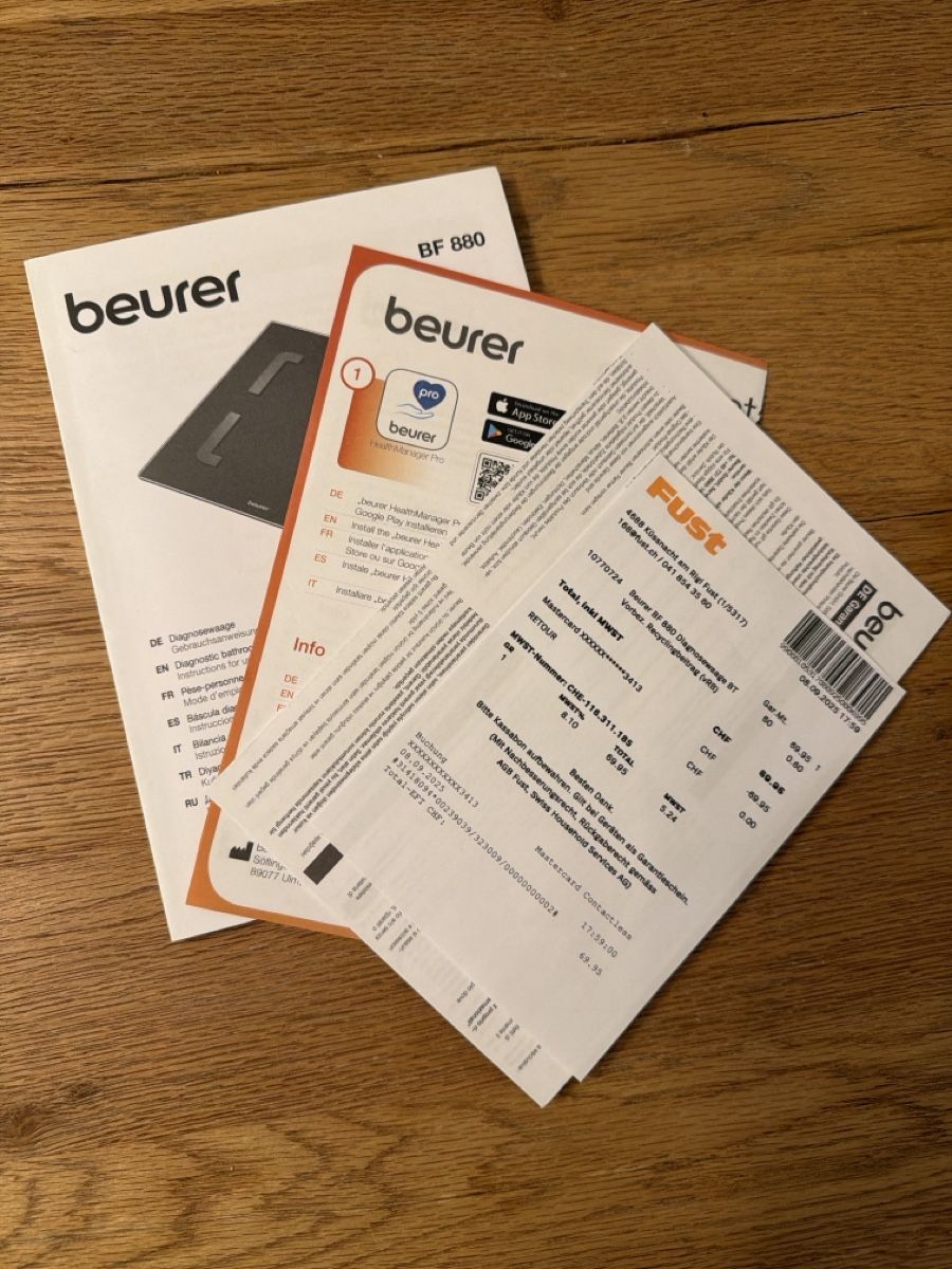 Beurer Bilance pesapersone: Beurer BF880 Diagnosewaage – Nuovo (secondo la descrizione) da Vitznau venduto da sev_dn7t 1