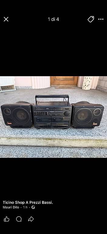 Radio: Radio Boombox Surround MX1 1980  – Usato da Cugnasco venduto da dilan1 2